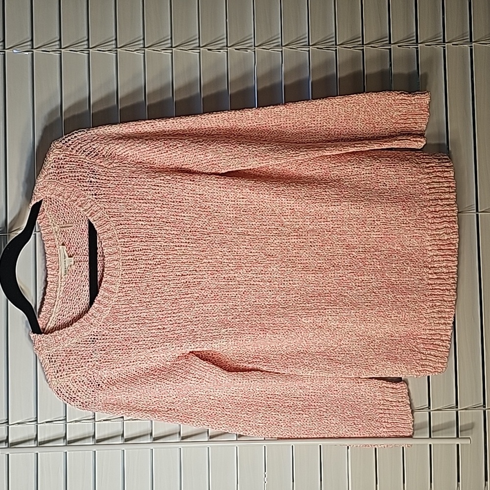 Rebecca Taylor Pullover Sweater Pink Size Large NWT